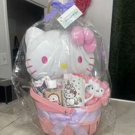 Hello Kitty Basket