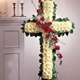 Standing Rose Cross