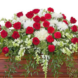 ENDURING STRENGTH CASKET SPRAY