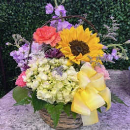 Basket with all the colors!