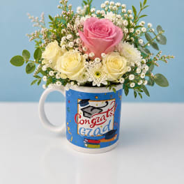 Graduation Cup Arrangement