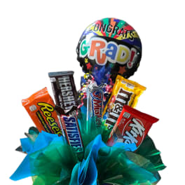 Small "Congrats Grad Candy" Bouquet