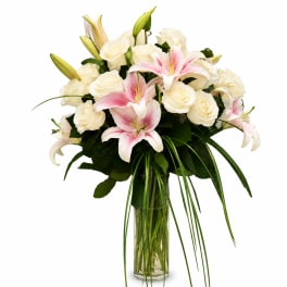 White Roses & Lilies