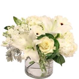 Peaceful Purity Floral Arrangement