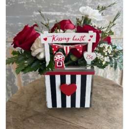 Kissing Booth - Red Valentines Arrangement