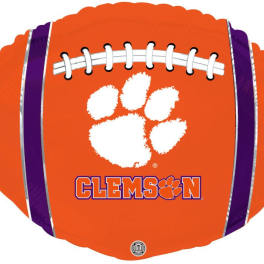 18" Clemson Tigers Football Mylar