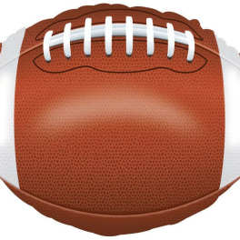 18" Football Mylar