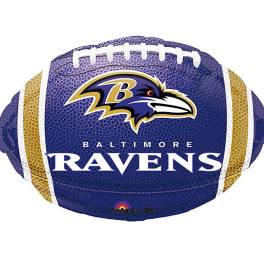 18" Baltimore Ravens Football Mylar