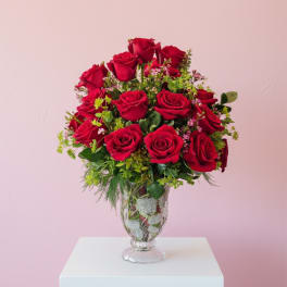 Two Dozen Long Stemmed Roses