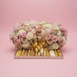 Luxe Blossom Tray