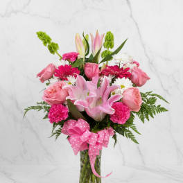 Pretty in Pink Vase