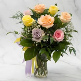Springtime Dozen Roses