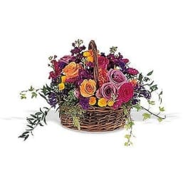 Multi-Color Basket Arrangement