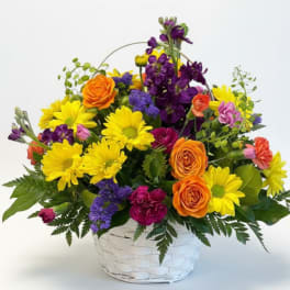 Sunshine Garden Basket