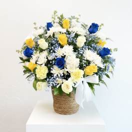 Large Funeral Basket