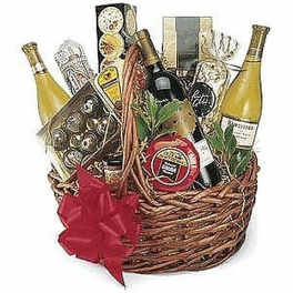 Wine Gourmet Basket