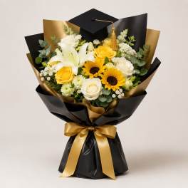 Golden Sunrise Graduation Bouquet