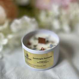 White Eucalyptus Woodwick Candle