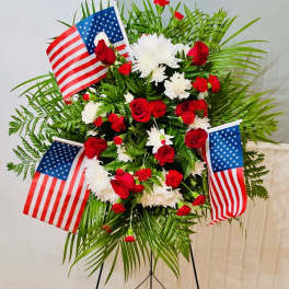 Patriotic Tribute Spray