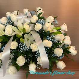 Whispering Roses By Fernando’s Flower Shop