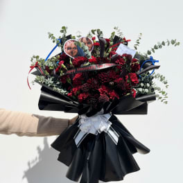 Chucky Themed Bouquet