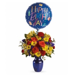 Fly Away Birthday Bouquet