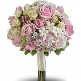 Pink Rose Splendor Bouquet