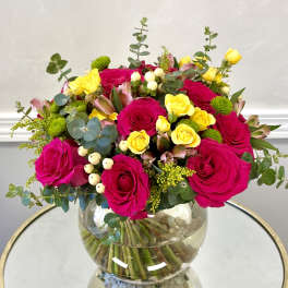 Citrus Rose Garden By VLM Flowers