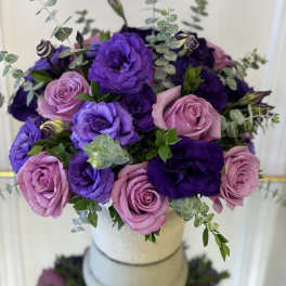 Purple Majesty By VLM Flowers