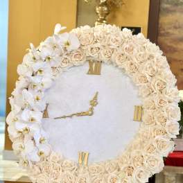 " The Clock " By VLM Flowers