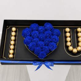 Midnight Blue Love Box