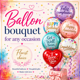 Bouquet Ballons Florist Choice