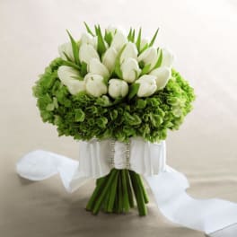 Tulip Bridal Bouquet