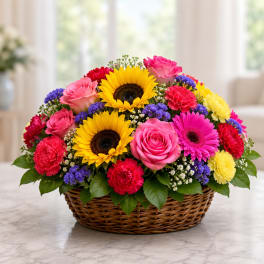 Sunshine Celebration Basket
