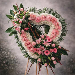 Blush Remembrance Heart