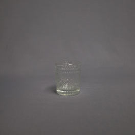 2.5" Glass Patterned Votive