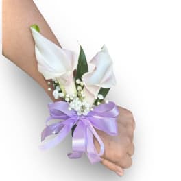 Lavender Blush Prom Corsage