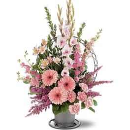 TF187-1 Hopeful Pink Basket