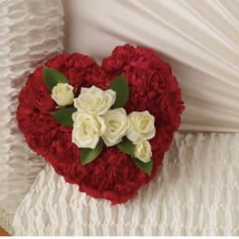 T260-2A A Devoted Heart Casket Insert