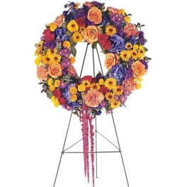 TF203-10 Celebration Wreath