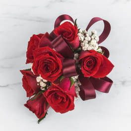 Red Rose Corsage by BloomNation™