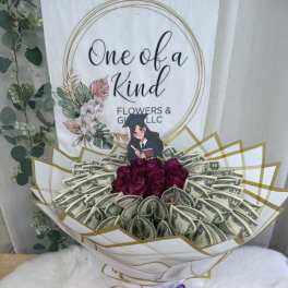 Royal Bloom Money Bouquet