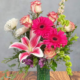 June Birthday arrangement