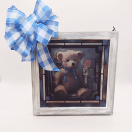 "ABC Bear for a Boy" Stained Glass