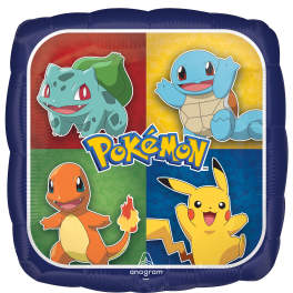 18" Pokemon Square Mylar