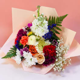 Beautiful Hand Wrapped Bouquet by Amanda
