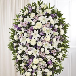 Eternal Lavender Garden Standing Spray