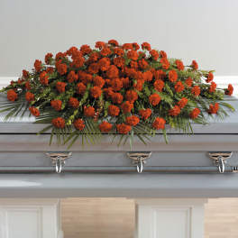 A Life Well Lived Full Casket Spray (BB)