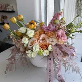 Apricot Dream Vase