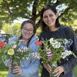 Yoga and Flower Design at Juniper Farms